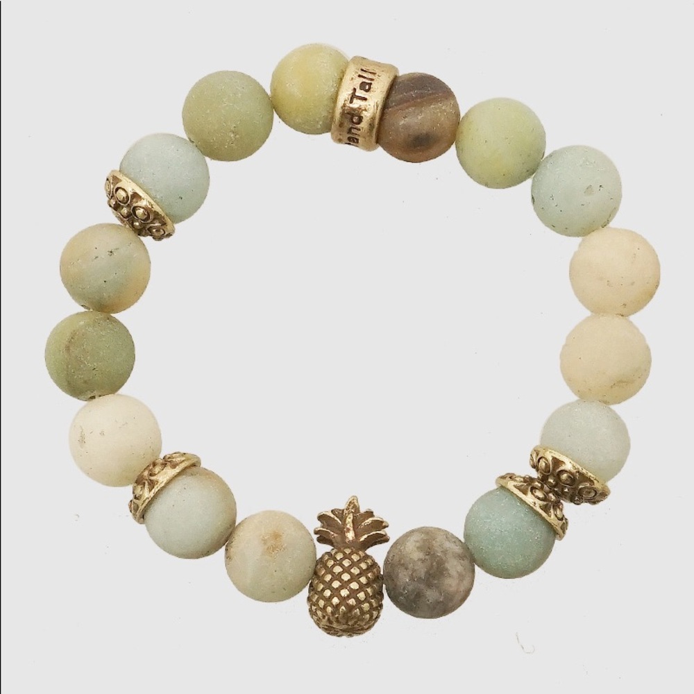 Mint Pineapple Bracelet